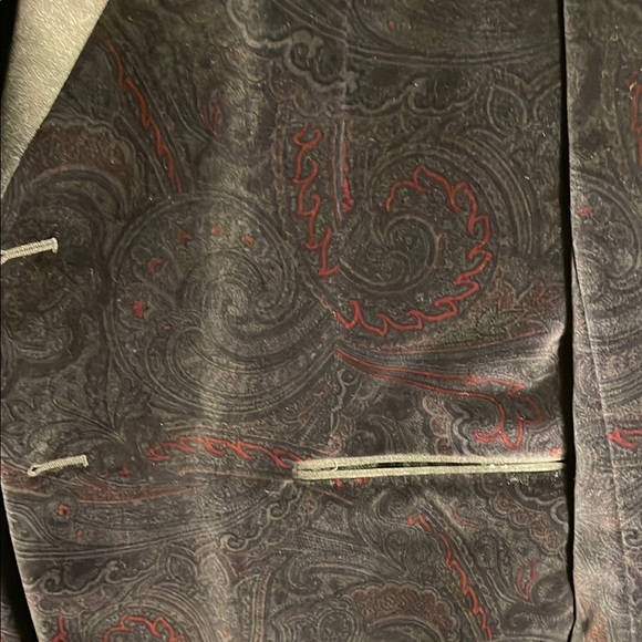 Joseph Aboud Men's Modern Slim Fit Black Velvet Blazer - Picture 8 of 13